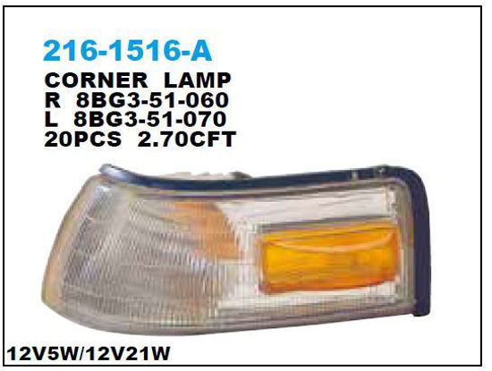 Sinyal Lambası Sol 626 (Gd) 1.6:1.8:2.0 90-91 resmi