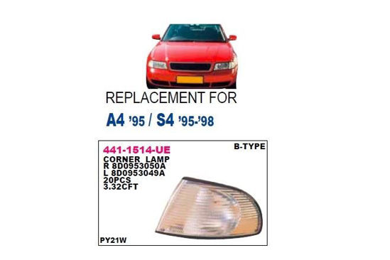 Sinyal Lambası Sağ A4 Bm 96-99 resmi