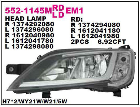 Far Sol Ducato 3/Jumper Bm 14- resmi