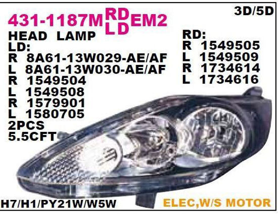 Far Sağ Fiesta Bm 08-12 resmi