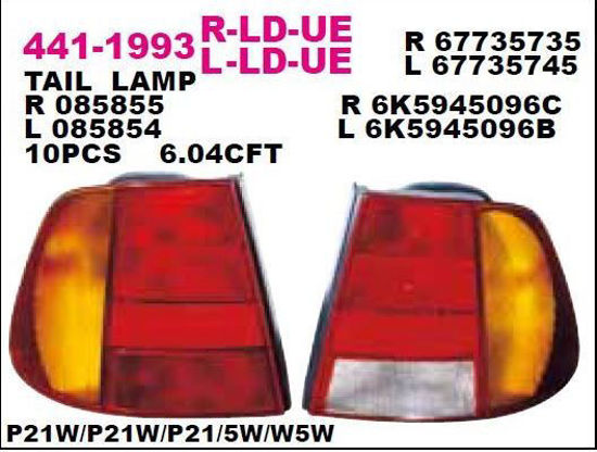 Stop Lambası Sağ Polo Classiç  Bm 97-01 resmi