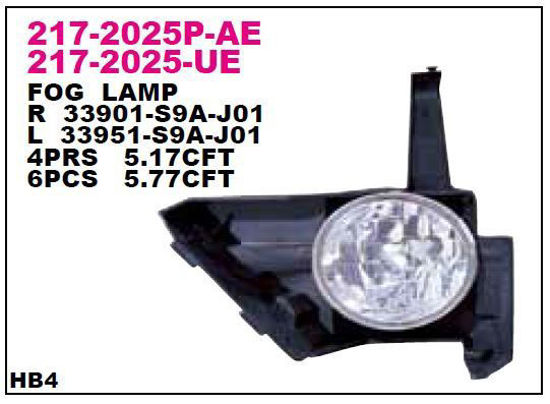 Sis Farı Sol Crv (Rd) Benzin 05-06 resmi