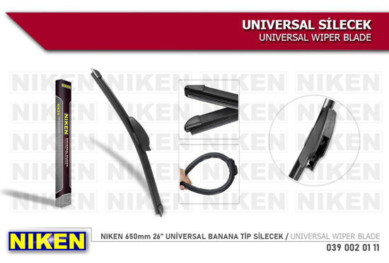 Silecek 650mm Universal Muz Banana Tip resmi