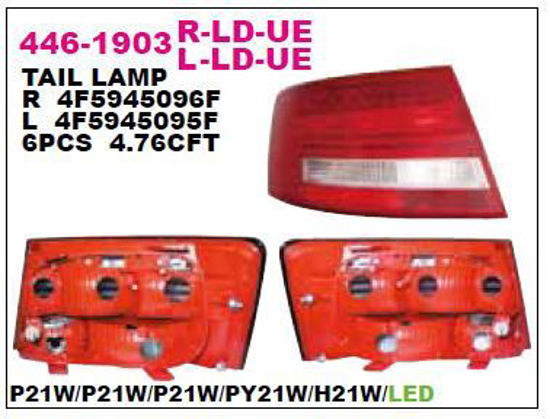 Stop Lambası Dış Sağ A6 Bm (Led Li) 05-11 resmi