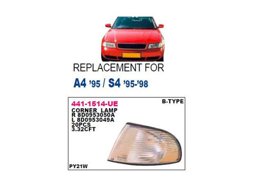 Sinyal Lambası Sol A4 Bm 96-99 resmi