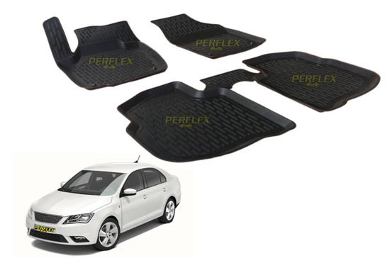 Paspas 3d X-Mat Havuzlu Seat Toledo 13 Bej resmi