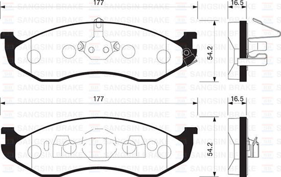 Ön Balata Cherokee 2.5i-4.0i-2.1 Td 90-01 Grand Cherokee 4.0i-5.2i 95-99 Gdb4104 resmi