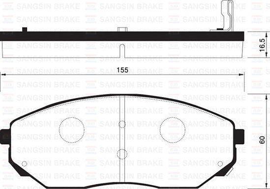 Ön Balata Sorento 2.5 Crdı 3.3 3.5 V6 2.4 02 Gdb3343-Gdb3452 resmi