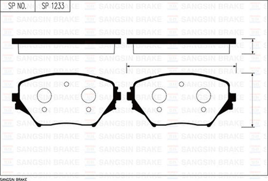 Ön Balata Rav 4 Iı 1.8 Vvtı-2.0vvtı-2.0 D-4d 4wd 00 Gdb3251 resmi