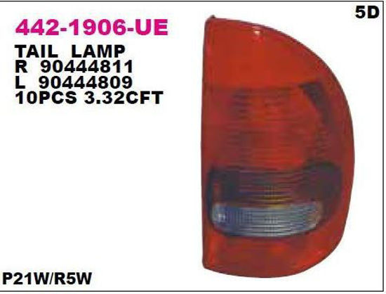 Stop Lambası Sol 94> Corsa B resmi