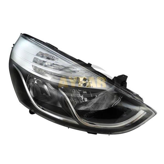 Far Krom Çıtalı Motorlu Sağ R.Clio Iv Hatcback/Grandtour 2012 2020 resmi