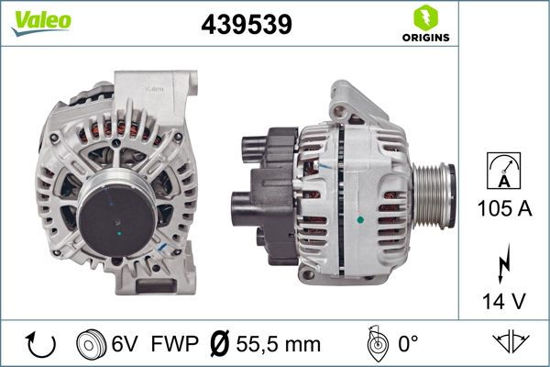 Alternatör 12v 90a Fiat Doblo Opel Vectra B Grande Punto Omega B Astra G-H Corsa resmi