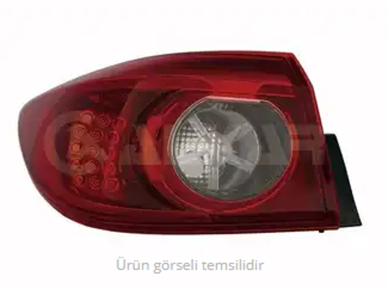 Stop Lambası Dış Sol Mazda 3 (Bm, Bn) 1.5:1.5 D 13-18 resmi