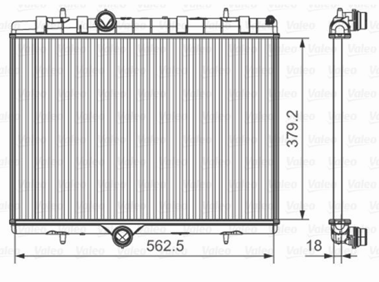 Radyator Et3j4  1,6 16v Peugeot 308-3008-5008-C4- resmi