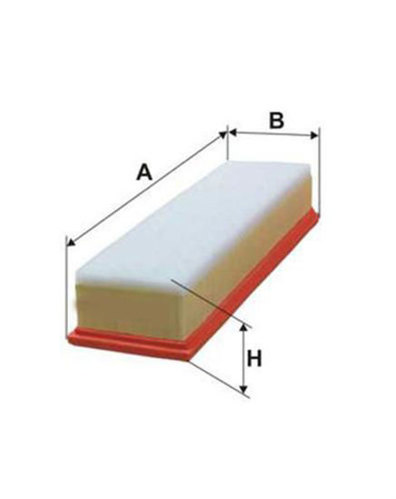 Mqp Hava Filtresi 206/307 1.4  16v 04- resmi