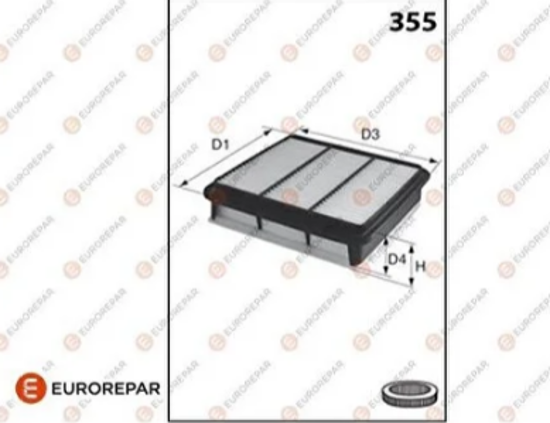 Hava Filtresi Qashqaı (J11) 1.3 Dıgt 19- resmi