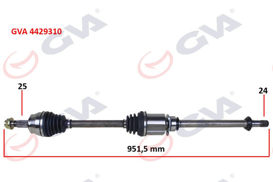 Komple Aks Ön Sağ Egea 1.3 Mjt Mt 15- İç Aks Kafalı resmi