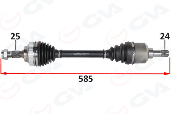 Komple Aks Ön Sol Psa Partner Orta Kasa 1.6 Hdı Abslı 03-08 resmi