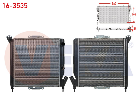 Radyator Su 1700cc Flas resmi