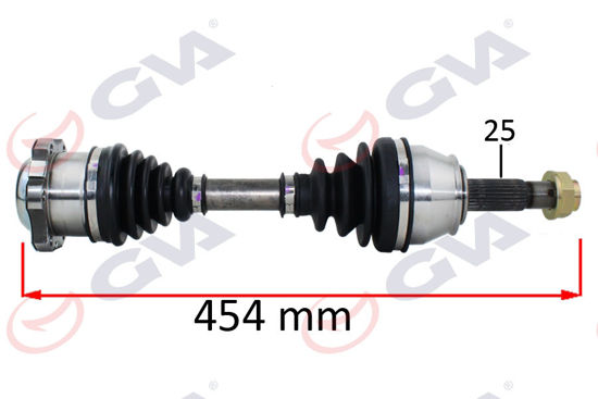 Komple Aks Sol Palio-Albea 1.3 Mtj 03-07 454mm resmi