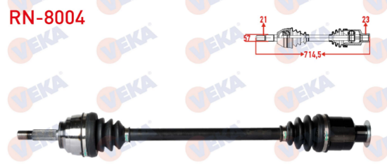 Aks Komple Sag 1,9 F8q Kango resmi