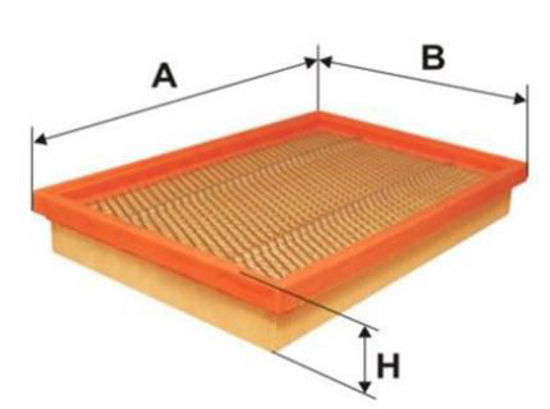 Hava Fıltresı ( Ford: Fiesta Iv / Hyundaı: Elantra / Mazda: 626-121 ) resmi