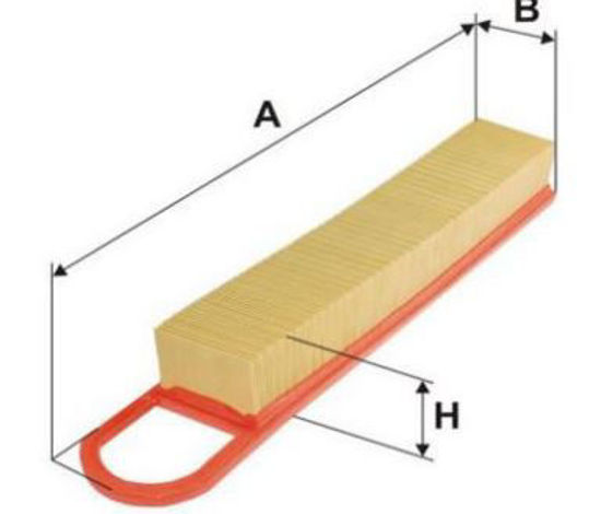 Hava Fıltresı ( Peugeot: 308 1.4 - 1.6 16v) resmi