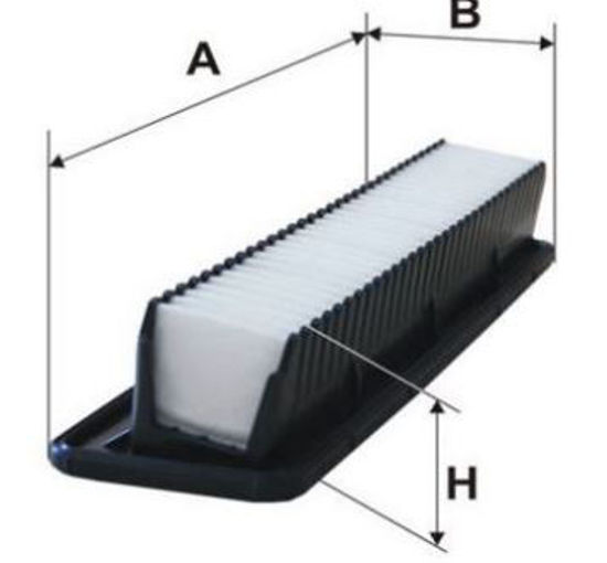 Hava Fıltresı ( Hyundaı: I10 08>11 "Dızel" ) resmi