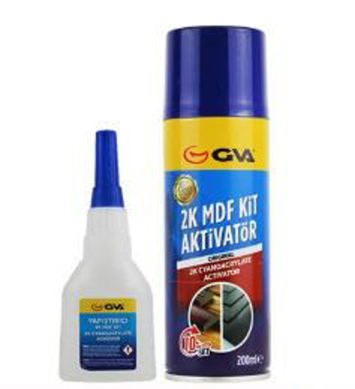 Hızlı Yapıştırıcı Kit Japon Aktivatör 2k Mdf 200 Ml resmi